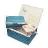 N�hkorb Set bunt weis,blau,schwarz,gr�n (1x gro� und 1x mittel) und Accessoires Box (mit Zubeh�r)