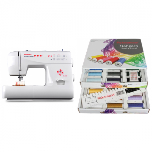 DORINA 323 N�hmaschine Starterset weiss
