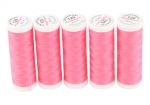 Ackermann Universal N�hgarn St�rke 120 - 5x 200 m, Farbe 0718 rosa