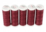 Ackermann Universal N�hgarn St�rke 120 - 5x 200 m, Farbe 0827 pflaumenbordeaux