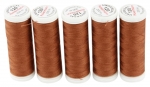 Ackermann Universal N�hgarn St�rke 120 - 5x 200 m, Farbe 7622 rot-braun