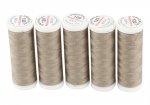Ackermann Universal N�hgarn St�rke 120 - 5x 200 m, Farbe 7741 helles braunbeige