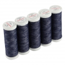Ackermann Jeans N�hgarn St�rke 80 - 5x 150 m, Farbe 4022 jeansblau